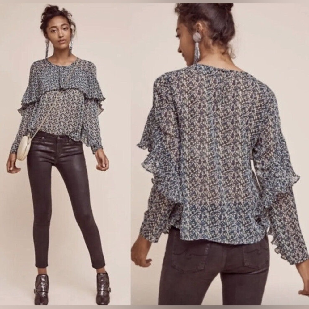 Sunday in Brooklyn • Forget Not Ruffle Top - Picture 2 of 8